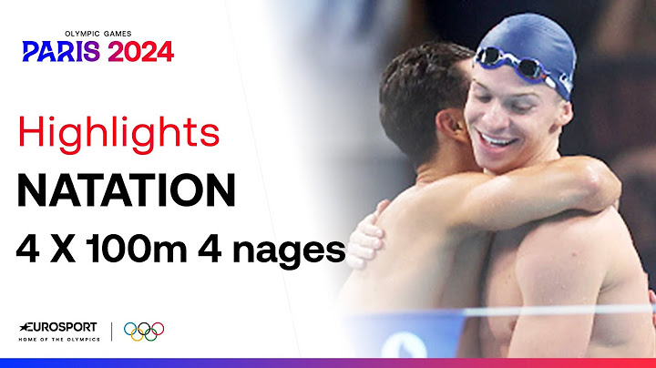 JO PARIS 2024 - Emmené par Léon Marchand, le relais 4x100m 4 nages décroche sa place en finale