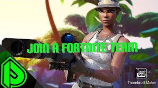 How to Join Team Plasma? (Join a Fortnite Team) #PlasmaRC