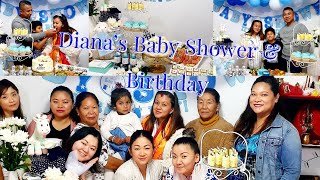 Friend's Surprise Birthday and Baby Shower | 36 Weeks Pregnant | Quarantine Baby Shower #nepalimamu