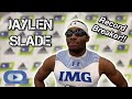Who is Jaylen Slade? | How fast will Jaylen Slade Run?