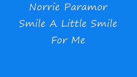 Norrie Paramor - Smile A Little Smile For Me.wmv