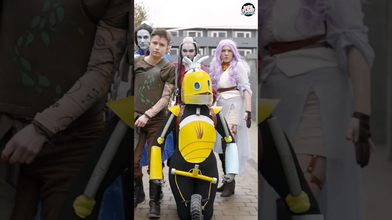 CRITICAL ROLE COSPLAY GROUPS - Fresh Cut Grass MOVES!! 😱🤩 #shorts