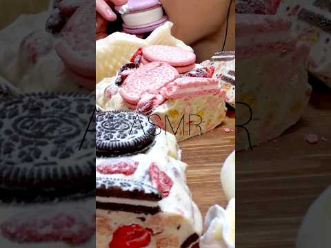 【咀嚼音】ホワイトデーの色んな白スイーツ！  #shorts #ASMR #EatingSounds #Mukbang #먹방 #ゴマフのASMR