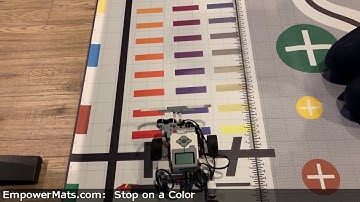Empower Mats: Quorum / EV3 Advanced Code: Stop on Color
