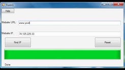 Demonstration of HiddeN Advanced IP Finder v1.0