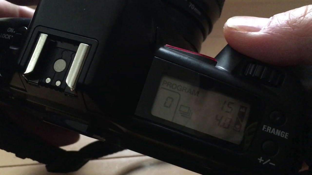 KYOCERA 270 + AF 70-210MM 京セラ - YouTube