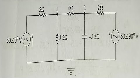 | Determine the voltages of node 1 and node 2 | Network Analysis in Telugu || diploma| Engineering |
