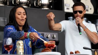 Ayesha Curry has a special guest at BottleRock cooking demo