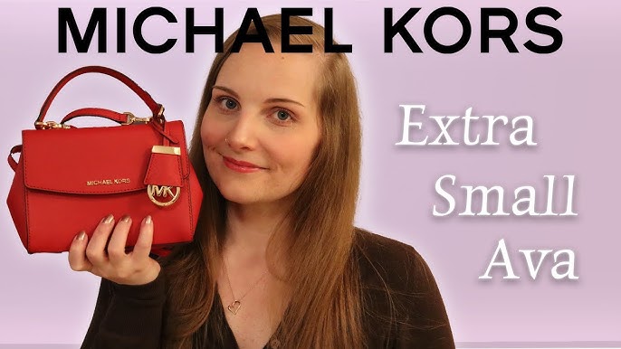 Michael Kors Ava Extra-Small Saffiano Leather Crossbody 