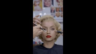 Ana De Armas Transforming Into Marilyn Monroe In 