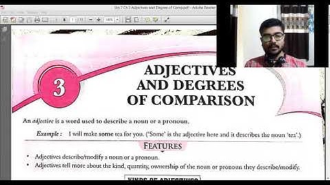 Standard 7 Grammar Chapter 3 Part 1