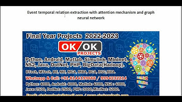 Event temporal relation extraction with attention mechanism and graph neural network