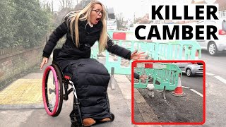 ♿ NAVIGATING UNEVEN STREETS & CAMBER IN A WHEELCHAIR