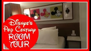 Disney&#39;s Pop Century Resort Room Tour