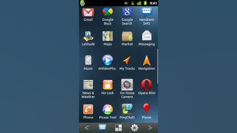 Google Nexus S on Android 2.3.2 Screencast