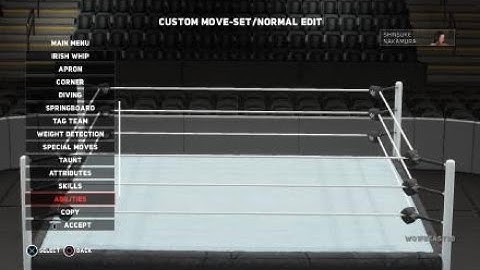 WWE 2K18 Shinsuke Nakamura Updated Moveset V2