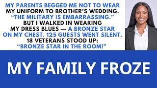 My Parents Begged Me to Hide My Uniform at My Brother’s Wedding—18 Vets Stood Up...| Cypress Revenge