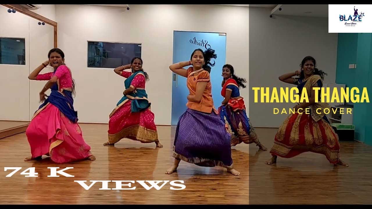Theeratha Vilayattu Pillai   Thanga Thanga  Video song  Blaze Dance Studio Trichy