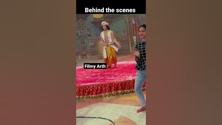Radha Krishna behind the scenes #shorts #youtubeshorts