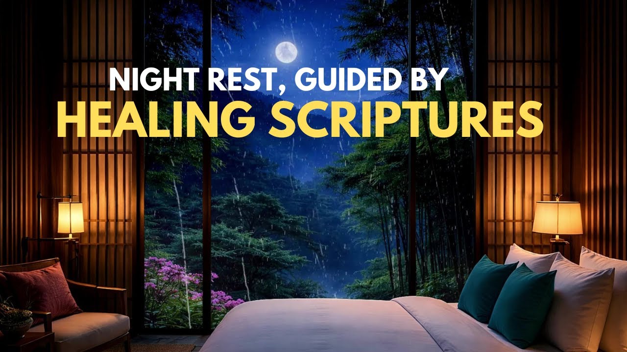 God’s Healing Words While You Sleep 🌙📖 | Deep Night Prayer 🙏🏽 