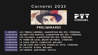 Carnaval de Córdoba 2023 - 4ª Preliminar (03/02/2023)