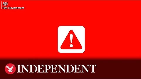 Listen to what the government emergency alarm sent to phones will sound like