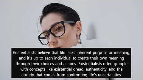 Existentialism in Less than 1 minute