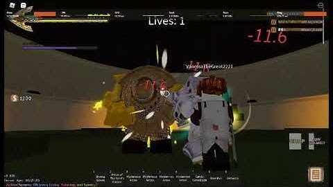 [YBA] Getting Absolutely Wrecked By A Rank Player In 1v1