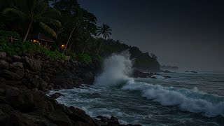 Tidal Symphony 🌊 9 Hours of Wild & Peaceful Beach Waves for Relaxation