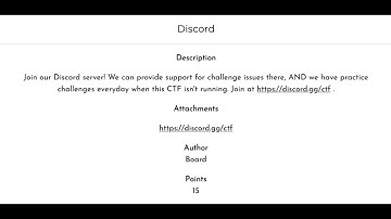 Discord ImaginaryCTF 2021 Challenge Writeup