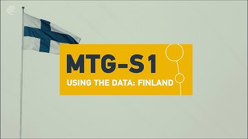 Meteosat Third Generation data (MTG-S1) in Finland