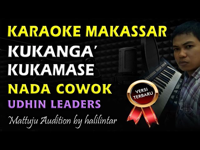 Karaoke Kukanga Kukamase || Nada Cowok || Udhin Leaders class=