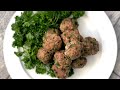 Keftedes — Greek Herbed Meatballs