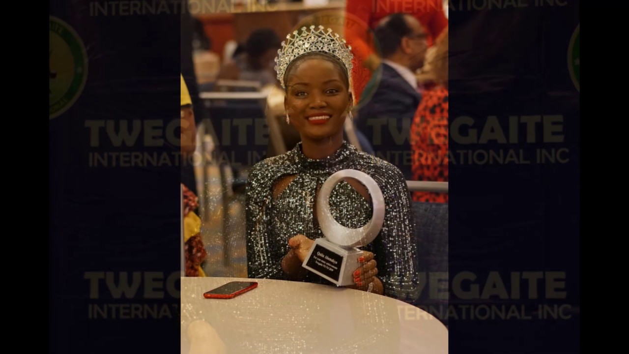 Miss World Uganda Receives Achievement Award in New York