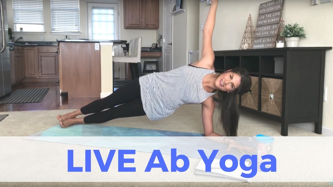 Ab Yoga Challenge (LIVE recording) YouTube