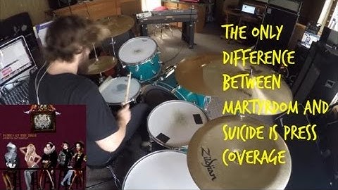 The Only Difference Between Martyrdom and Suicide... [Panic! At The Disco] HD Drum Cover