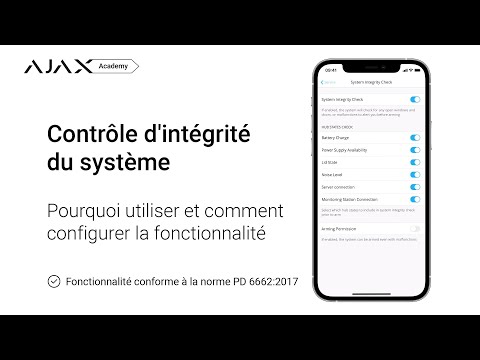 Comment configurer le contrôle d'intégrité dans le système de sécurité Ajax