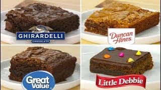 Pro Chefs Blind Taste Test Every Boxed Brownie Mix | Epicurious