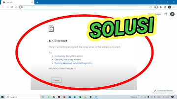 Cara Mengatasi There is Something Wrong With the Proxy Server di Windows 10
