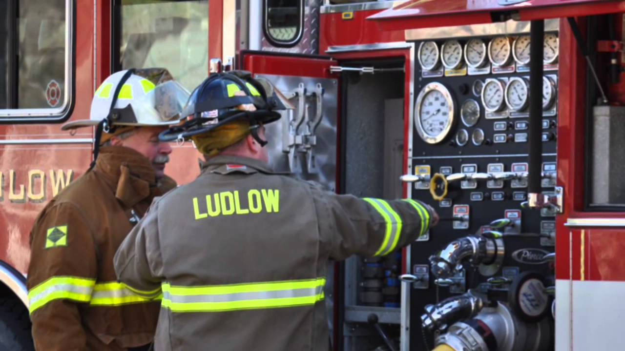 Fire in Ludlow destroys house YouTube