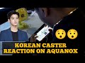 Korean caster reaction on aquanox play bgmi  bgmi india and korean caster reaction on aquanox