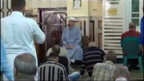 قراءة سورة الجمعة 18/12/2015للشيخ / عيد حسن أبو عشرة  من مسجد مصطفى محمود