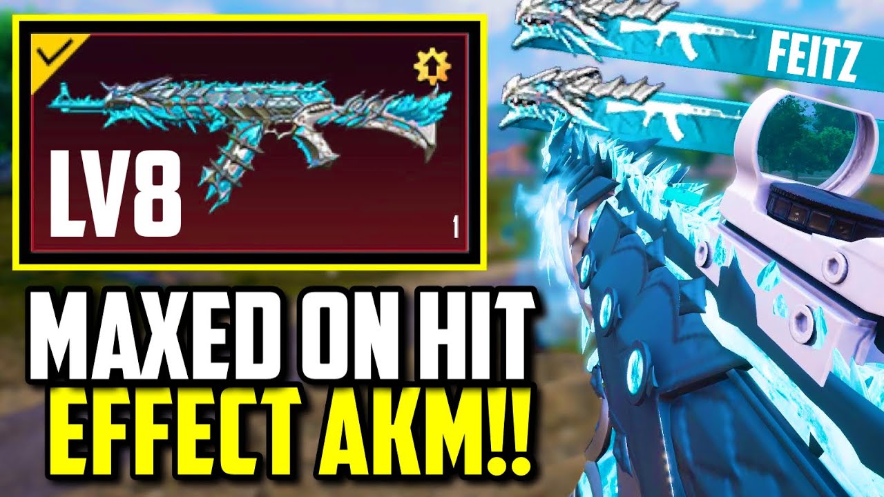 MAXING ON HIT EFFECT AKM STARSEA ADMIRAL SKIN!! | PUBG Mobile