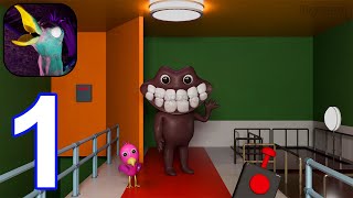 School Monster Escape 4 - Gameplay Walkthrough Part 1 Tutorial Full Game (iOS, Android)