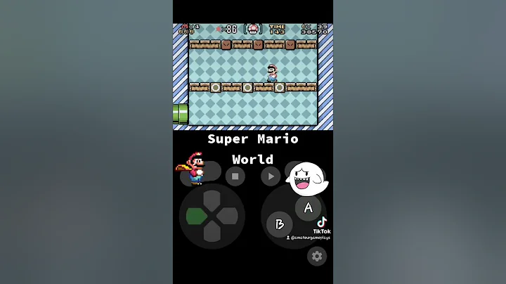 Super Mario Advance 2 Super Mario World (SMW) - Donut Plains 3 Full Level Gameplay