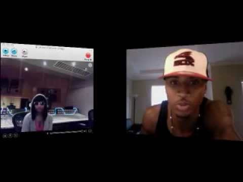 Trey Songz and Nicki Minaj on USTREAM talking about "Bottoms Up" Pt. 1