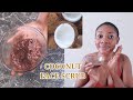 You'll Never Throw Away Coconut Chaff After Watching This Video |Coconut Facescrub For Brighter Skin
