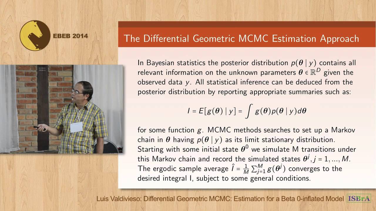 Luis Valdivieso - A Zero Variance Differential Geometric MCMC Estimation Approach