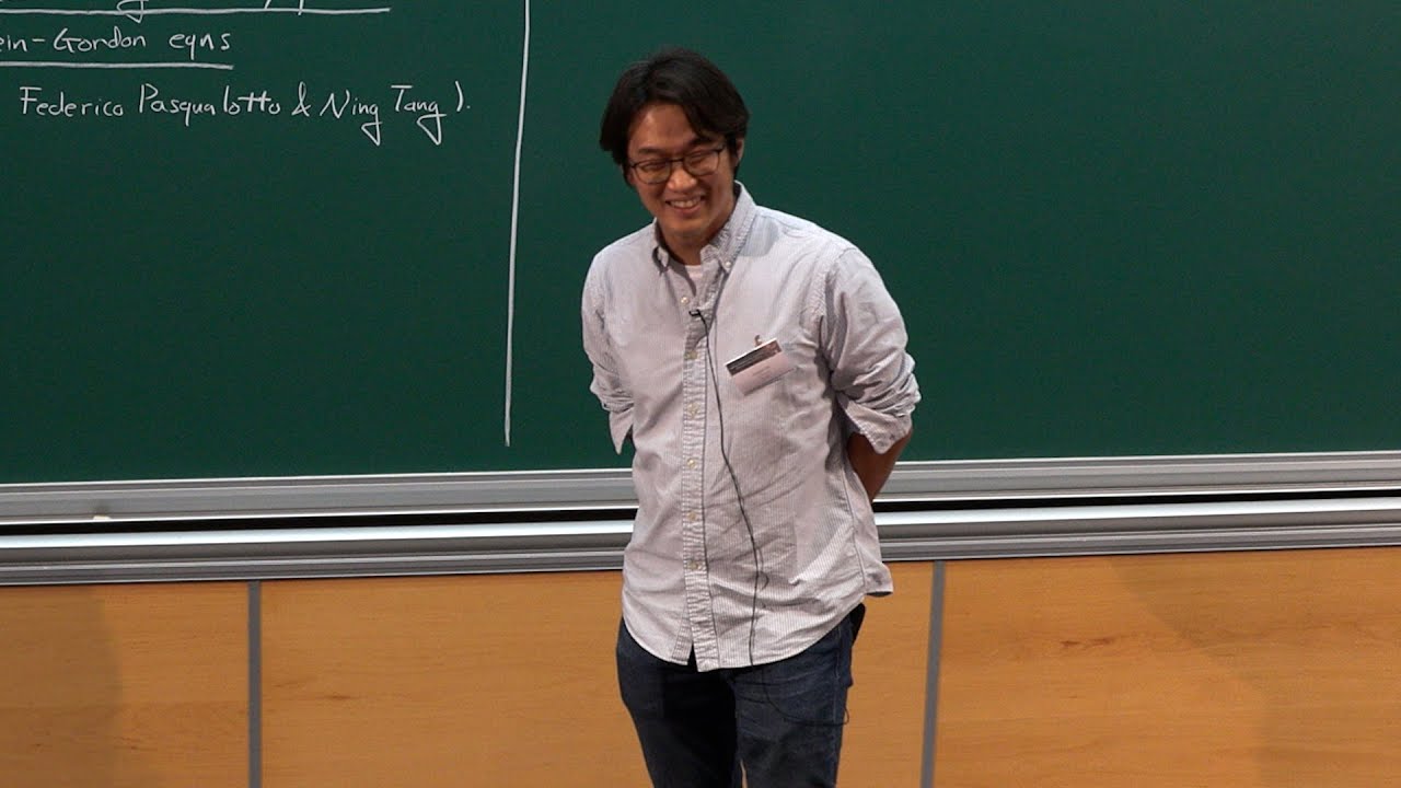 Sung-Jin Oh - A Physical-space Approach to Global Asymptotics for Variable-coefficient (...)