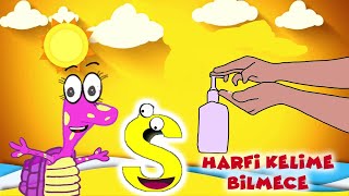 S Harfi - Abc Alfabe LULU ve ARKADAŞLARI ile Eğitici ve Öğretici Bilmeceler (çizgi film)